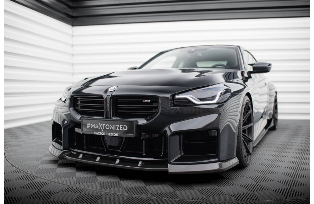 Prepreg Carbon Fiber Front Splitter V.2 BMW M2 G87 Prepreg Carbon Fiber Front Splitter V.2 BMW M2 G87