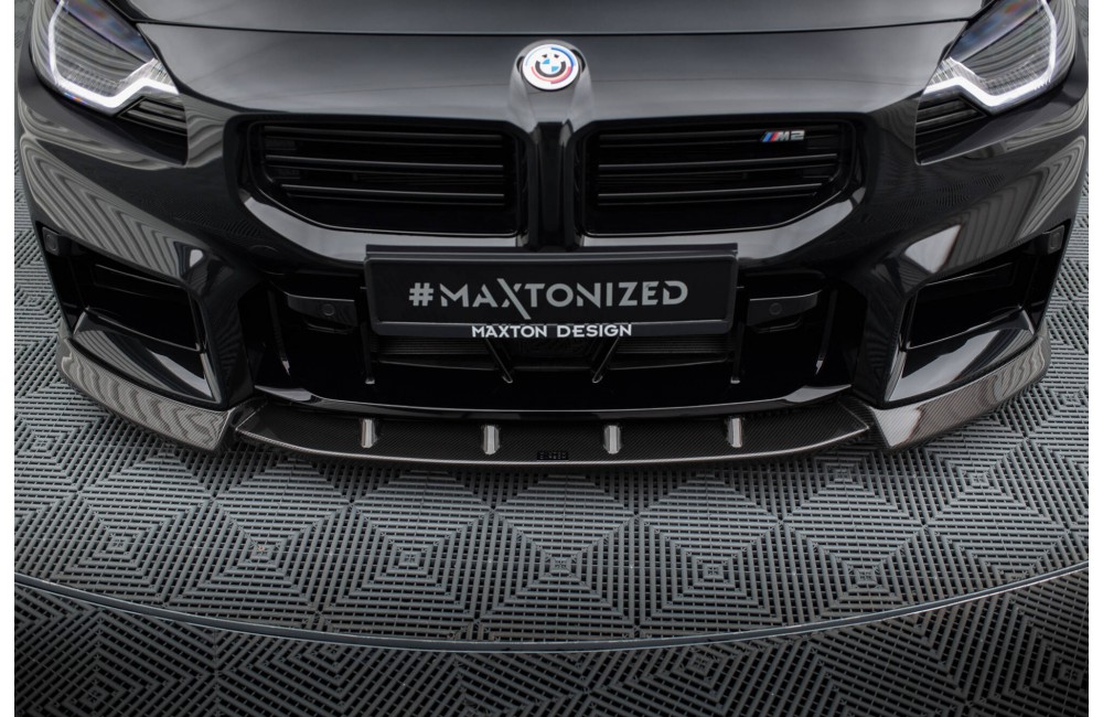 Prepreg Carbon Fiber Front Splitter V.2 BMW M2 G87 Prepreg Carbon Fiber Front Splitter V.2 BMW M2 G87