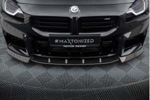 Prepreg Carbon Fiber Front Splitter V.2 BMW M2 G87 Prepreg Carbon Fiber Front Splitter V.2 BMW M2 G87