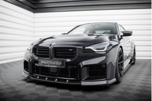 Prepreg Carbon Fiber Front Splitter V.2 BMW M2 G87 Prepreg Carbon Fiber Front Splitter V.2 BMW M2 G87