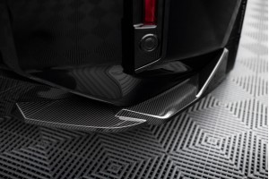 Prepreg Carbon Fiber Rear Side Splitters BMW M2 G87 Prepreg Carbon Fiber Rear Side Splitters BMW M2 G87