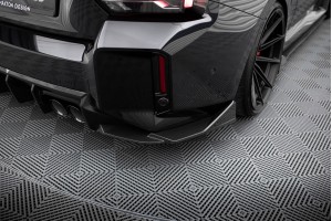Prepreg Carbon Fiber Rear Side Splitters BMW M2 G87 Prepreg Carbon Fiber Rear Side Splitters BMW M2 G87