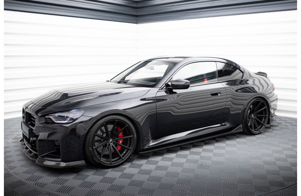 Set of Prepreg Carbon Fiber Splitters BMW M2 G87
