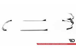 Set of Prepreg Carbon Fiber Splitters BMW M2 G87