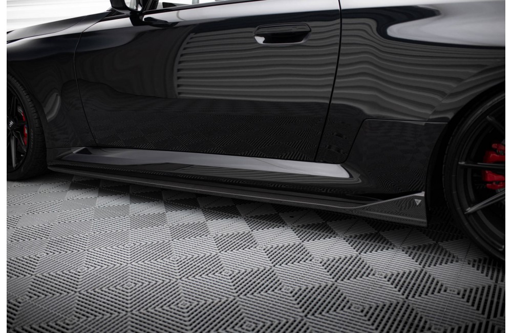 Set of Prepreg Carbon Fiber Splitters BMW M2 G87