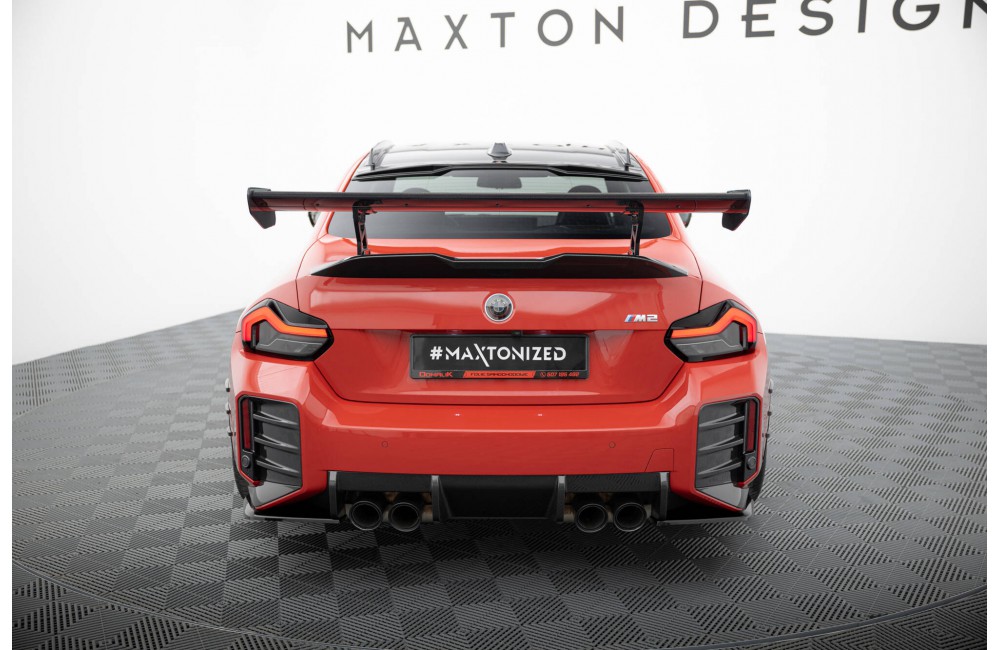 Carbon Spoiler With Internal Brackets Uprights BMW M2 G87 Carbon Spoiler With Internal Brackets Uprights BMW M2 G87