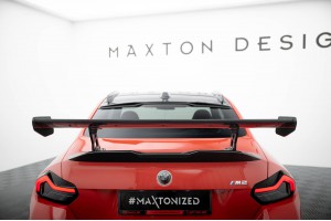 Carbon Spoiler With Internal Brackets Uprights BMW M2 G87 Carbon Spoiler With Internal Brackets Uprights BMW M2 G87