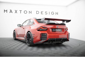 Carbon Spoiler With Internal Brackets Uprights + LED BMW M2 G87 Carbon Spoiler With Internal Brackets Uprights + LED BMW M2 G87