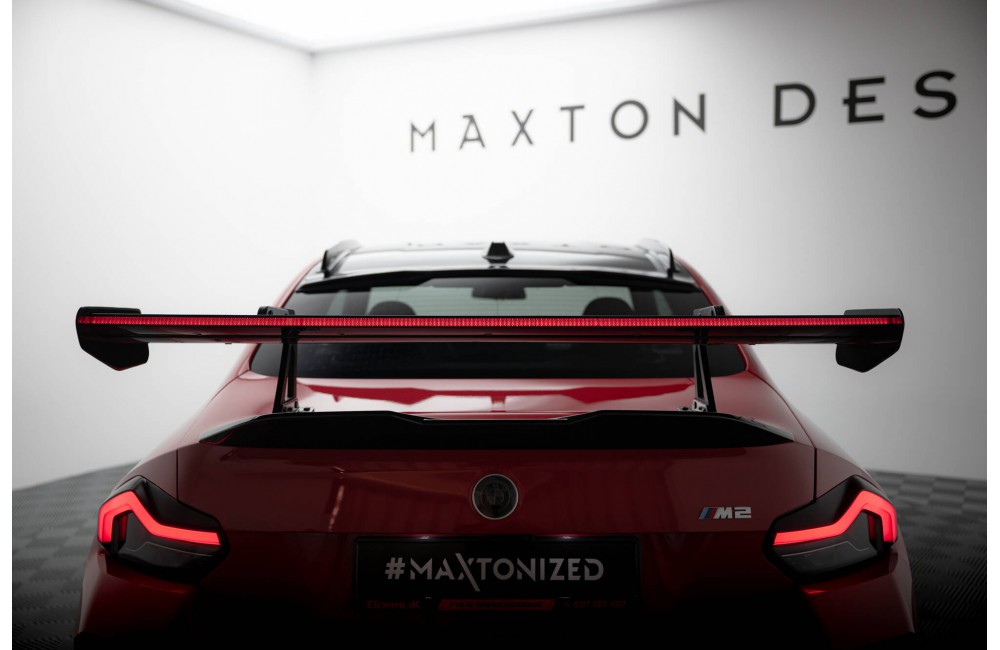 Carbon Spoiler With Upper Swan Mounting + LED BMW M2 G87 Carbon Spoiler With Upper Swan Mounting + LED BMW M2 G87