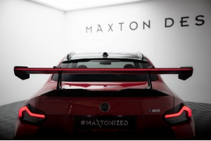 Carbon Spoiler With Upper Swan Mounting + LED BMW M2 G87 Carbon Spoiler With Upper Swan Mounting + LED BMW M2 G87