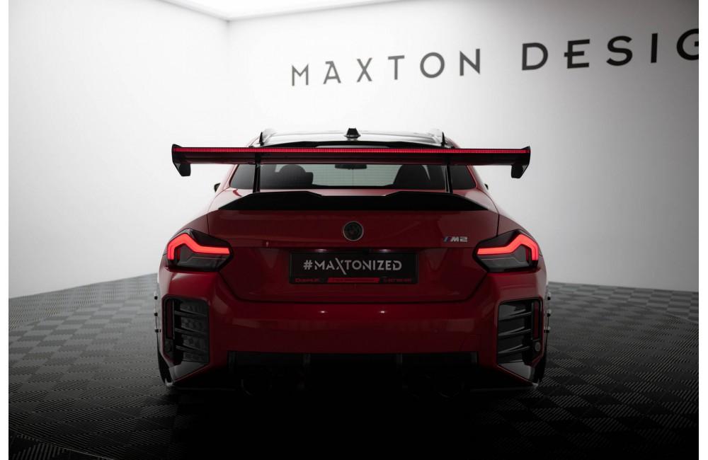 Carbon Spoiler With Upper Swan Mounting + LED BMW M2 G87 Carbon Spoiler With Upper Swan Mounting + LED BMW M2 G87
