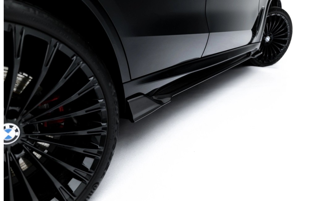 Set of Prepreg Carbon Fiber Splitters BMW X5 M-Pack G05 