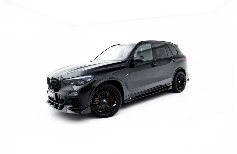Set of Prepreg Carbon Fiber Splitters BMW X5 M-Pack G05 