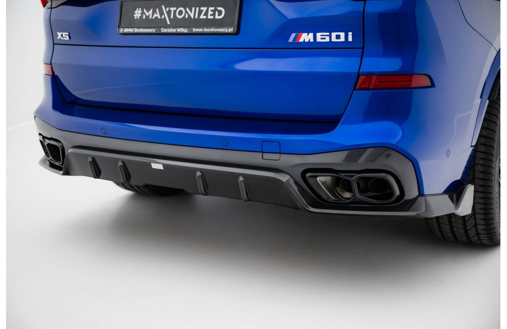 Prepreg Carbon Fiber Rear Diffuser BMW X5 M-Pack G05 Facelift Prepreg Carbon Fiber Rear Diffuser BMW X5 M-Pack G05 Facelift