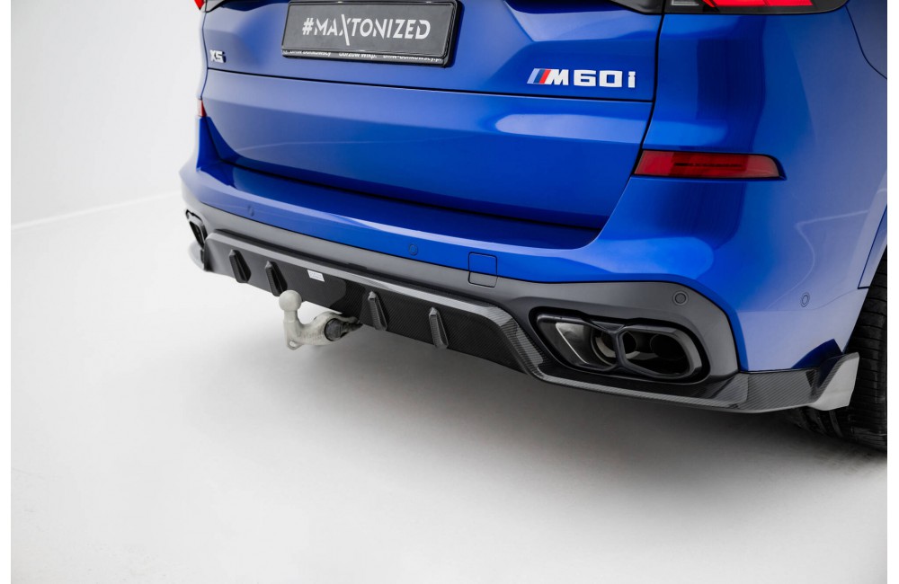 Prepreg Carbon Fiber Rear Diffuser BMW X5 M-Pack G05 Facelift Prepreg Carbon Fiber Rear Diffuser BMW X5 M-Pack G05 Facelift