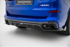 Set of Prepreg Carbon Fiber Splitters BMW X5 M-Pack G05 Facelift