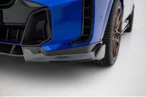 Set of Prepreg Carbon Fiber Splitters BMW X5 M-Pack G05 Facelift