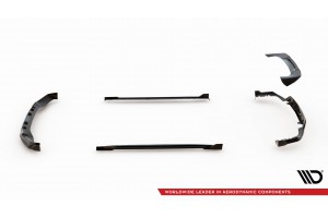 Set of Prepreg Carbon Fiber Splitters BMW X5 M-Pack G05 Facelift