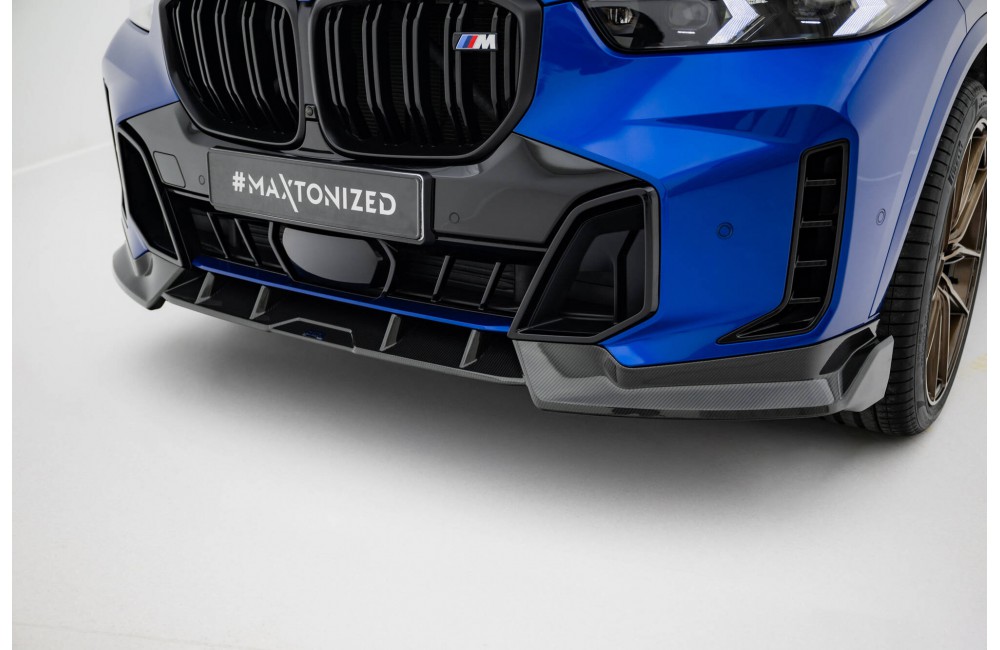 Set of Prepreg Carbon Fiber Splitters BMW X5 M-Pack G05 Facelift