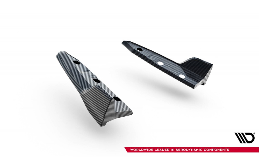 Prepreg Carbon Fiber Rear Side Splitters BMW X5 M F95 Facelift Prepreg Carbon Fiber Rear Side Splitters BMW X5 M F95 Facelift