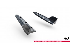 Prepreg Carbon Fiber Rear Side Splitters BMW X5 M F95 Facelift Prepreg Carbon Fiber Rear Side Splitters BMW X5 M F95 Facelift