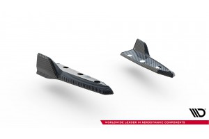 Prepreg Carbon Fiber Rear Side Splitters BMW X5 M F95 Facelift Prepreg Carbon Fiber Rear Side Splitters BMW X5 M F95 Facelift