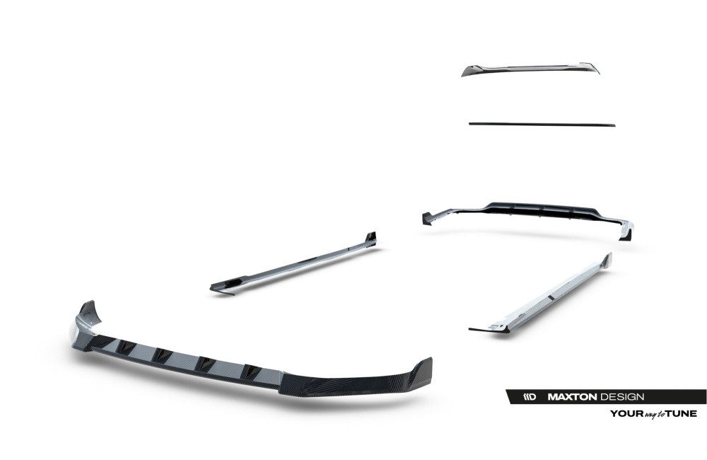 Set of Prepreg Carbon Splitters BMW X7 M-Pack G07 