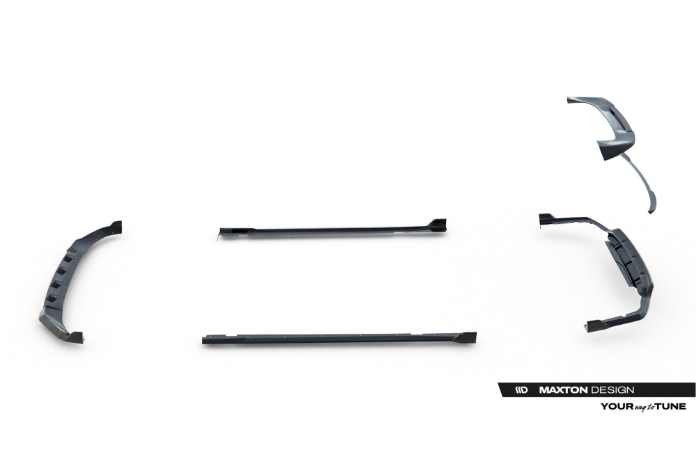 Set of Prepreg Carbon Splitters BMW X7 M-Pack G07 