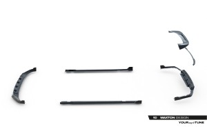 Set of Prepreg Carbon Splitters BMW X7 M-Pack G07 