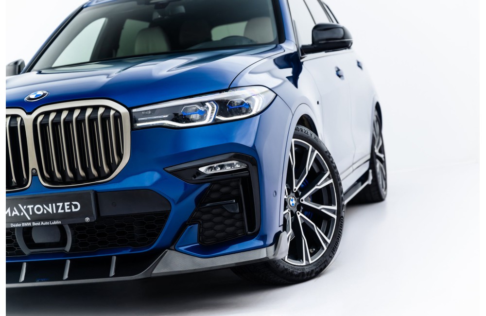 Set of Prepreg Carbon Splitters BMW X7 M-Pack G07 