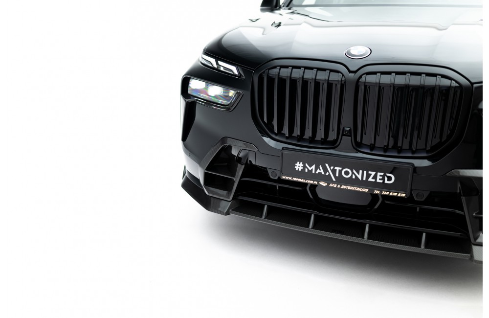 Prepreg Carbon Fiber Front Splitter BMW X7 M-Pack G07 Facelift Prepreg Carbon Fiber Front Splitter BMW X7 M-Pack G07 Facelift