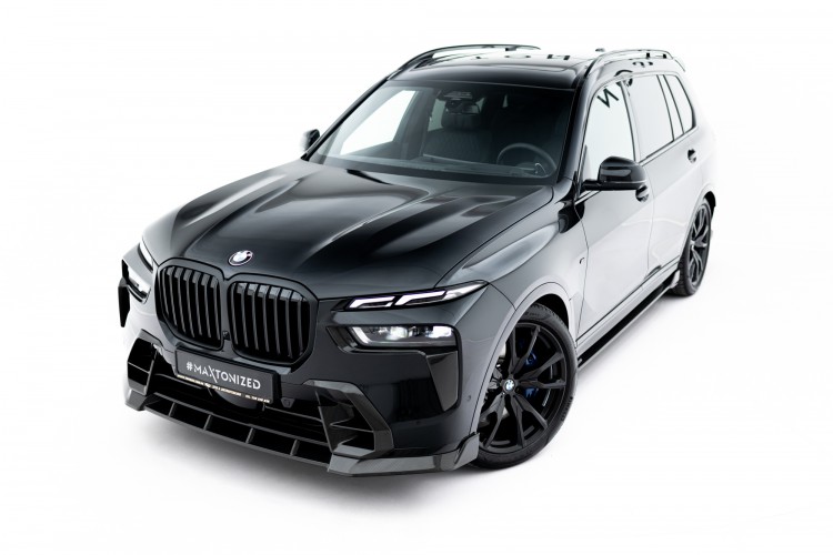 Prepreg Carbon Fiber Μπροστινός Splitter BMW X7 M-Pack G07 Facelift