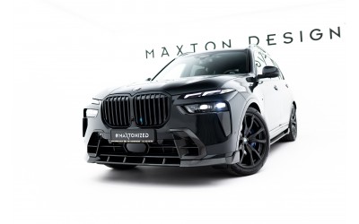Prepreg Carbon Front Bumper Side Vents BMW X7 M-Pack G07 Facelift