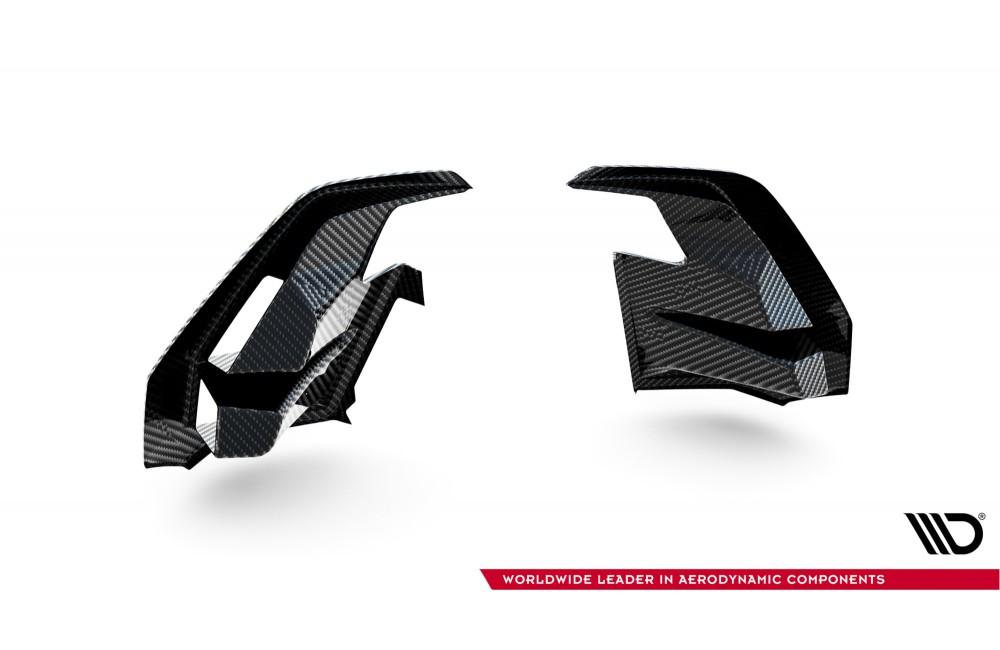 Prepreg Carbon Front Bumper Side Vents BMW X7 M-Pack G07 Facelift