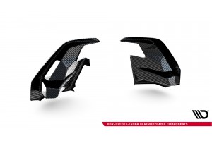 Prepreg Carbon Front Bumper Side Vents BMW X7 M-Pack G07 Facelift