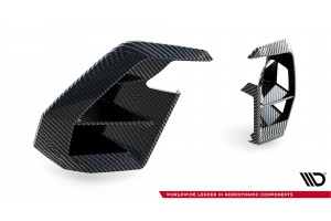 Prepreg Carbon Front Bumper Side Vents BMW X7 M-Pack G07 Facelift
