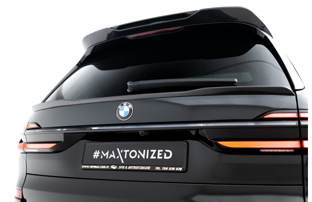 Prepreg Carbon Fiber Tailgate Spoiler (Lower) BMW X7 M-Pack G07 Facelift Prepreg Carbon Fiber Tailgate Spoiler (Lower) BMW X7 M-Pack G07 Facelift
