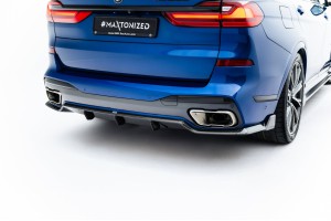 Karbonowy Dyfuzor Tylny Prepreg BMW X7 M-Pack G07 / G07 Facelift (wersja z hakiem)