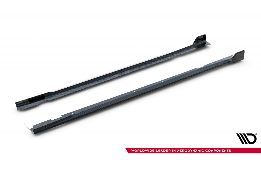 Prepreg Carbon Fiber Side Skirts BMW X7 M-Pack G07 Facelift Prepreg Carbon Fiber Side Skirts BMW X7 M-Pack G07 Facelift