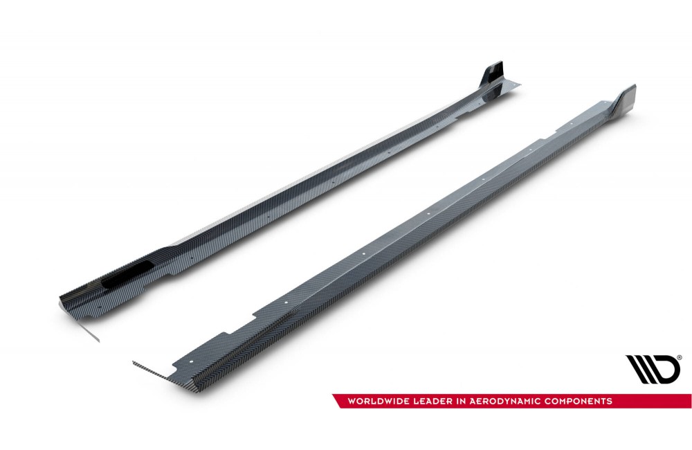 Prepreg Carbon Fiber Side Skirts BMW X7 M-Pack G07 Facelift Prepreg Carbon Fiber Side Skirts BMW X7 M-Pack G07 Facelift