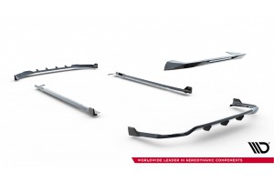 Set of Prepreg Carbon Splitters V.1 BMW X7 M-Pack G07 Facelift