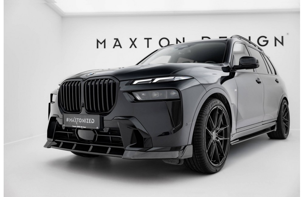 Set of Prepreg Carbon Splitters V.1 BMW X7 M-Pack G07 Facelift