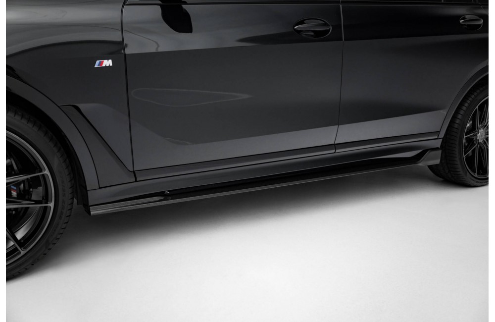 Set of Prepreg Carbon Splitters V.1 BMW X7 M-Pack G07 Facelift