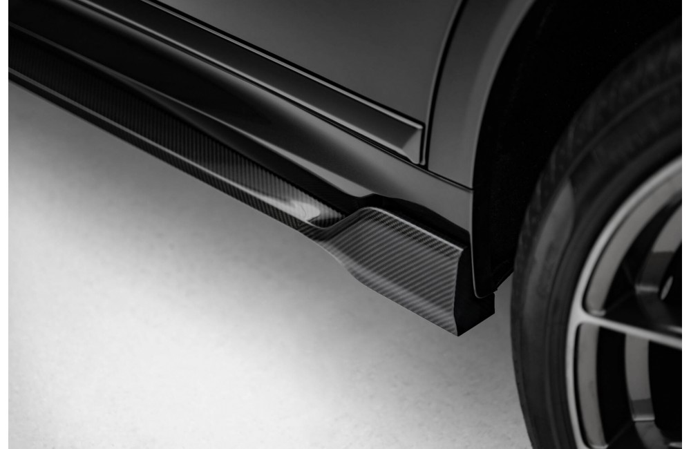 Set of Prepreg Carbon Splitters V.1 BMW X7 M-Pack G07 Facelift
