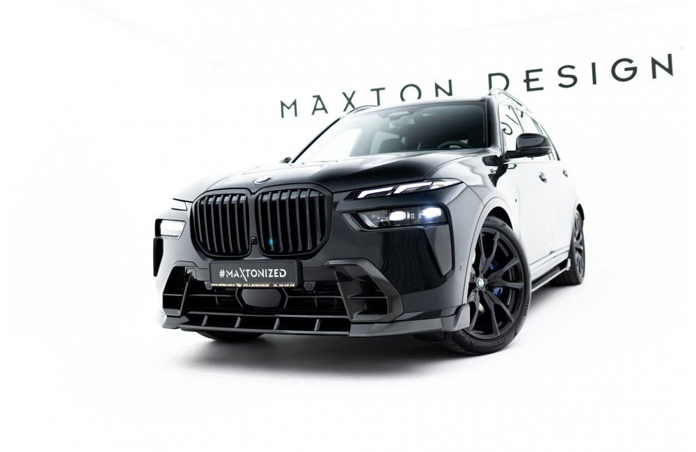 Set of Prepreg Carbon Splitters V.2 BMW X7 M-Pack G07 Facelift