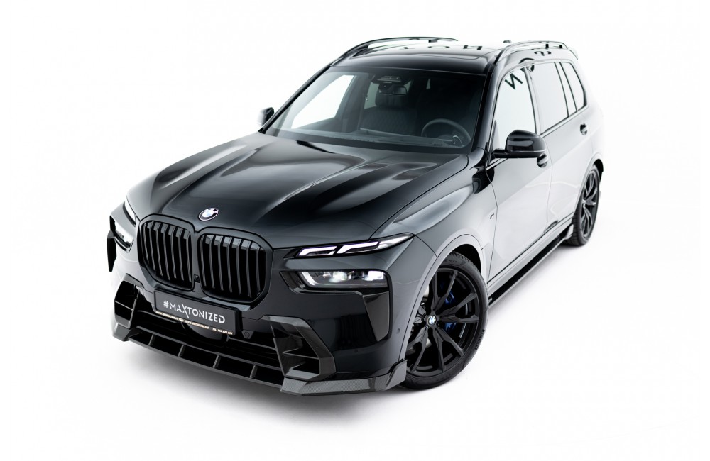 Set of Prepreg Carbon Splitters V.2 BMW X7 M-Pack G07 Facelift