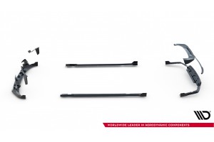 Set of Prepreg Carbon Splitters V.2 BMW X7 M-Pack G07 Facelift