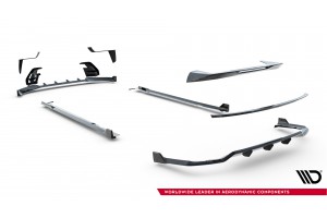Set of Prepreg Carbon Splitters V.2 BMW X7 M-Pack G07 Facelift