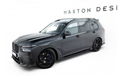 Set of Prepreg Carbon Splitters V.2 BMW X7 M-Pack G07 Facelift