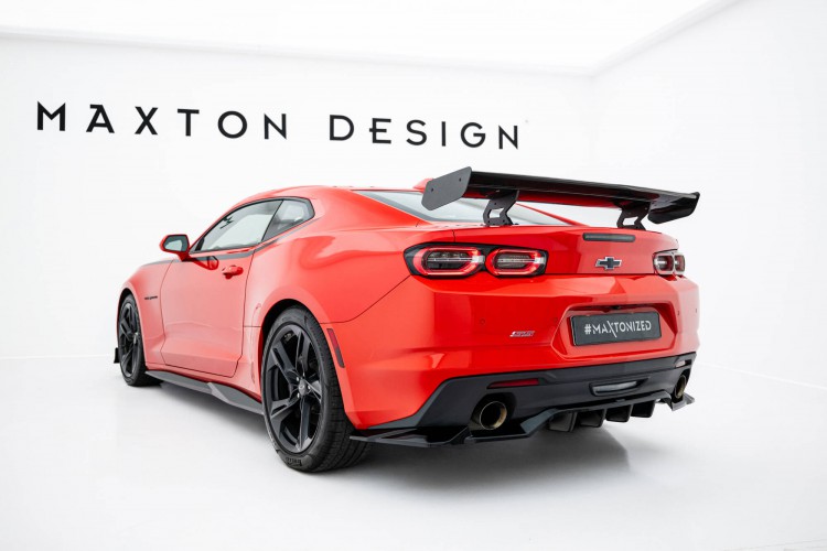 Carbon Αεροτομή Με Εσωτερικές Βάσεις Uprights Chevrolet Camaro SS Mk6 Facelift
